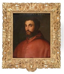 Portrat Von Kardinal Ippolito De Medici by Cristofano di Papi dell' Altissimo
