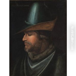 Portrait Of Uguccione Della Faggiuola by Cristofano di Papi dell' Altissimo