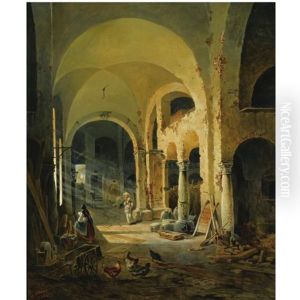 The Old Monastery by Anton Altmann the Younger