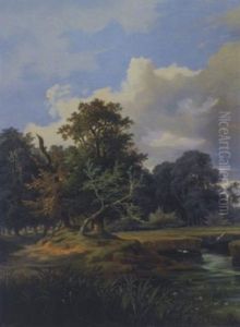 See In Waldiger Gegend by Anton Altmann the Younger