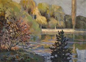 Autumn Landscape by Alexandre Altmann