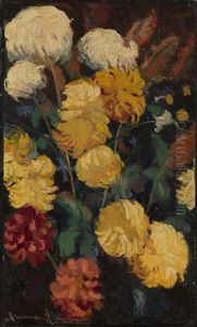 Chrysanthemums by Alexandre Altmann