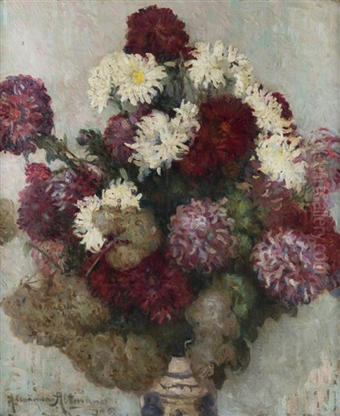 A Bouquet Of Asters - view 1