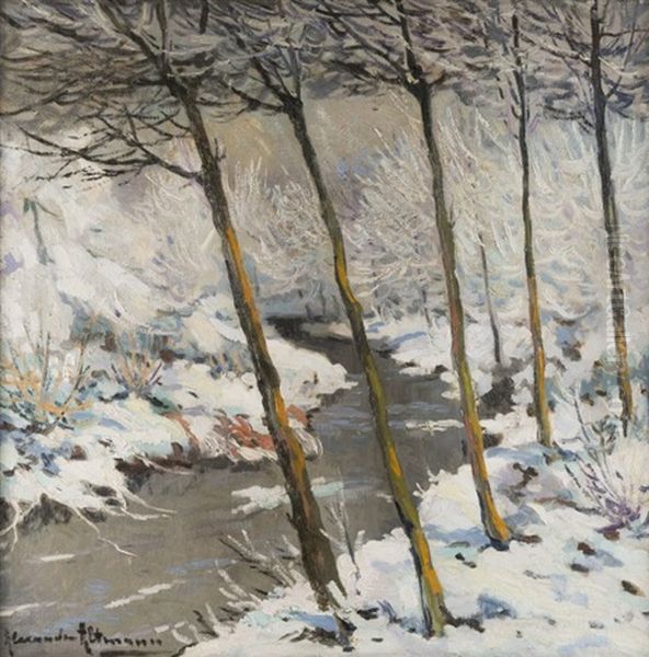 Riverside In The Winter - view 1