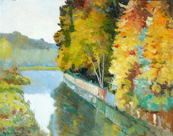 Bord De Riviere En Automne - view 1