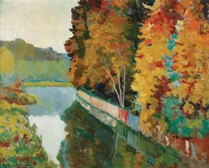 Riviere En Automne