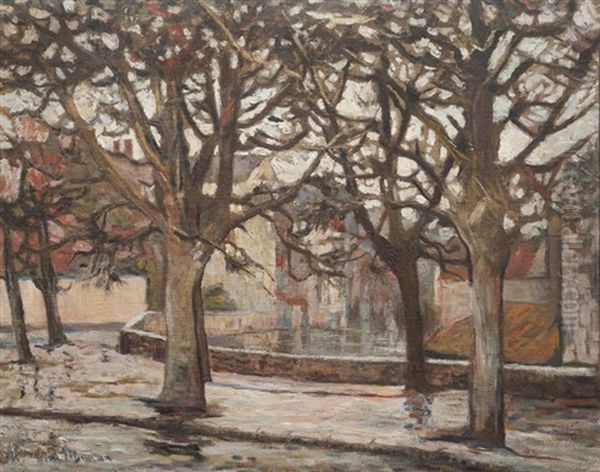 La Place Du Village En Automne - view 1