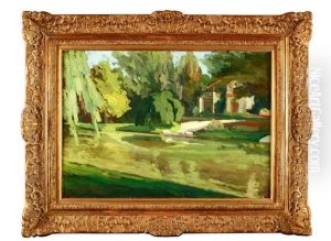Paysage En Foret by Alexandre Altmann