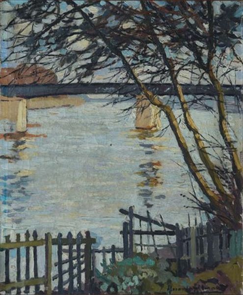 Riviere Et Pont Ferroviaire - view 1