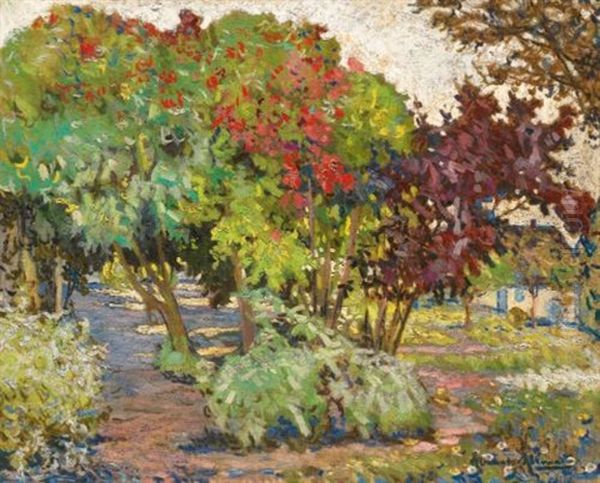 A Summer Garden In France - view 1