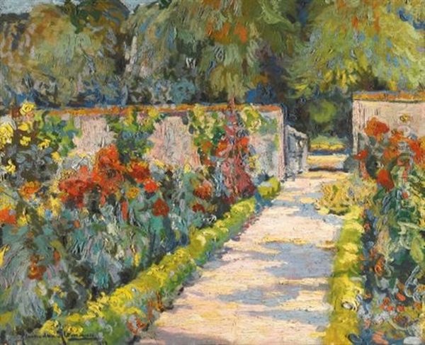 A Sunlit Garden - view 1