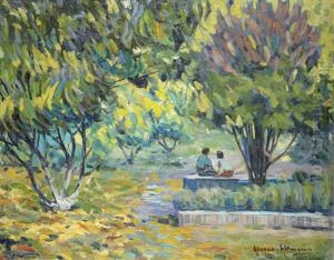 Conversation Beneath The Trees
