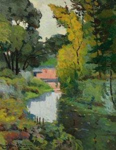 Bord De Riviere En Ete by Alexandre Altmann