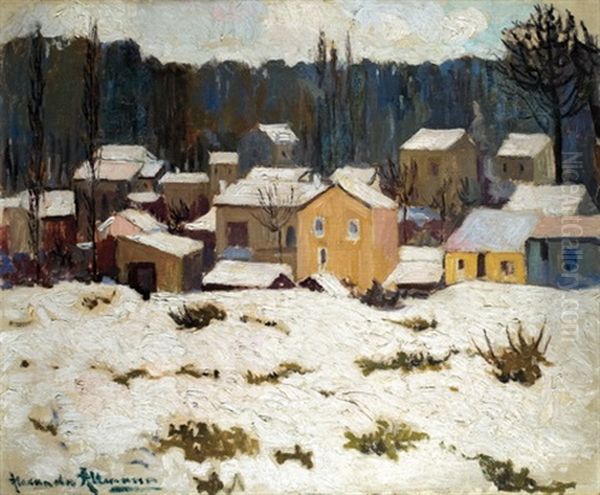 Landscape Under Snow - view 1