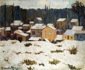 Landscape Under Snow by Alexandre Altmann