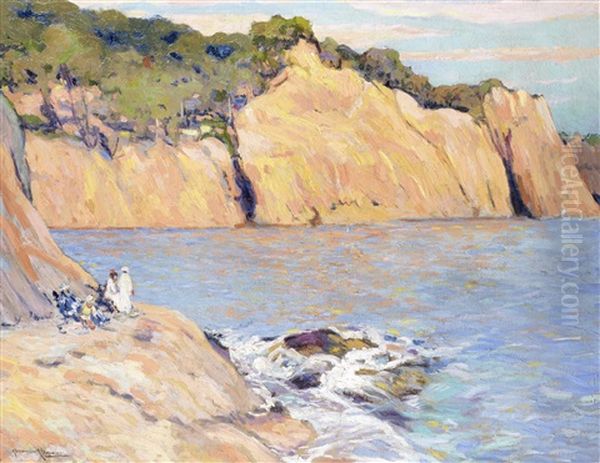 The Red Cliffs Near Cannes - view 1