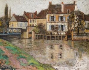 Riverside Houses, France by Alexandre Altmann
