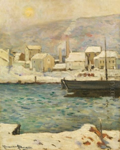 Canal En Hiver - view 1