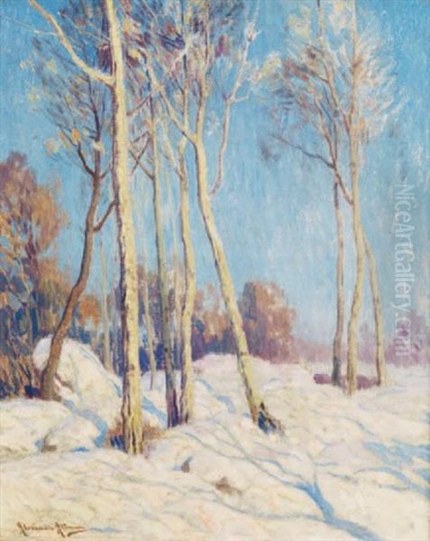 Paysage Sous La Neige - view 1