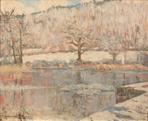 Paysage Sous La Neige by Alexandre Altmann