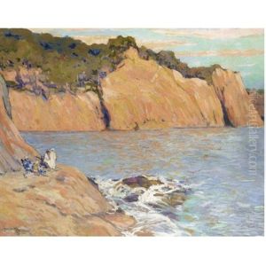 The Red Cliffs Near Cannes by Alexandre Altmann