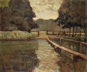 A Bridge Over A Field by Alexandre Altmann