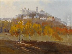 Orthodoxe Klosteranlage In Russland