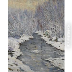 Winter Landscape by Alexandre Altmann