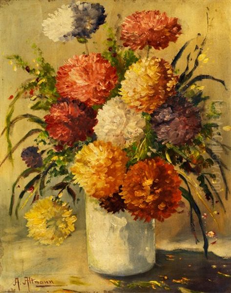 Blumenstrauss In Vase - view 1