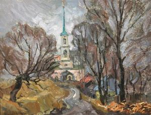 L'eglise by Alexandre Altmann