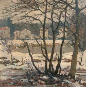 Paysage De Neige by Alexandre Altmann