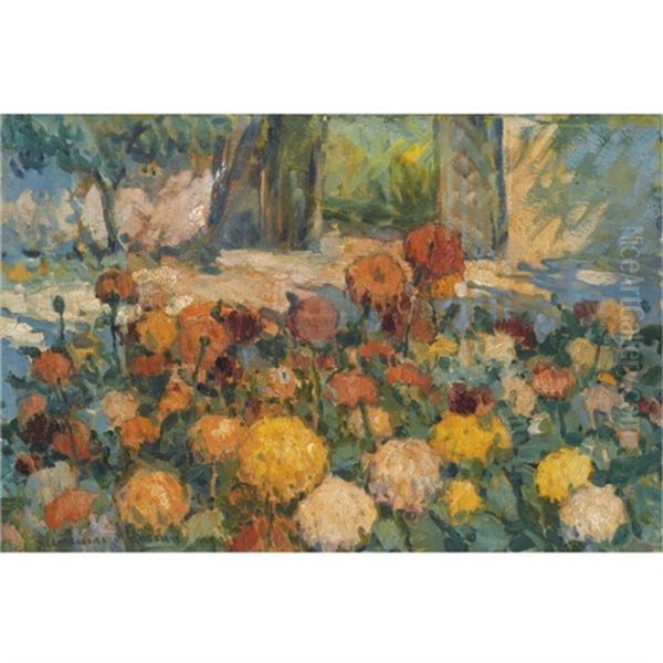 Flowers In A Park - view 1