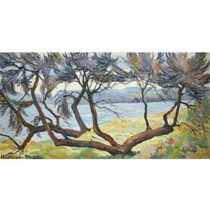 Mediterranean Landscape by Alexandre Altmann