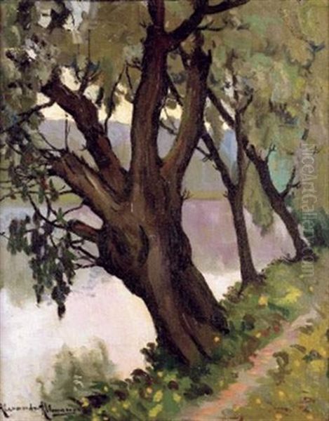 Le Vieux Saule Au Bord De La Riviere - view 1