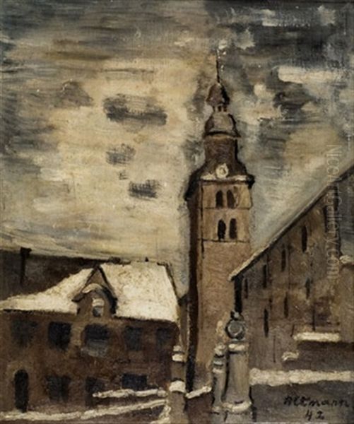Houses And Tower - view 1