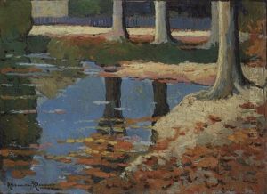 Etang De Chaville En Automne by Alexandre Altmann