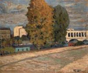 Quai De Seine A Paris by Alexandre Altmann
