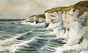 Cliffs In Normandy by Alexandre Altmann