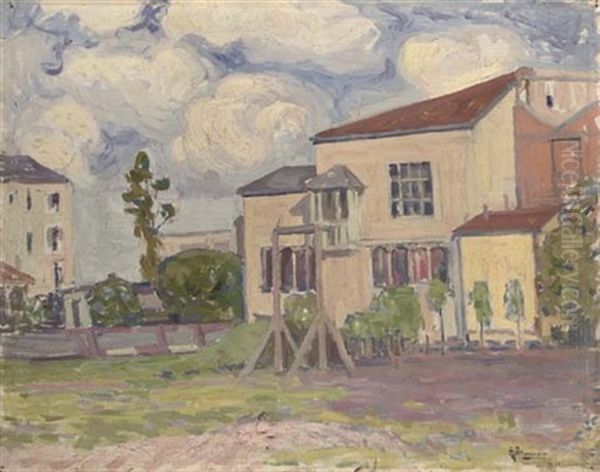 A Farmstead In Spring - view 1