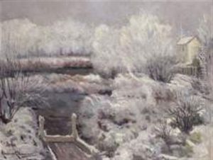 Maison Sous La Neige by Alexandre Altmann
