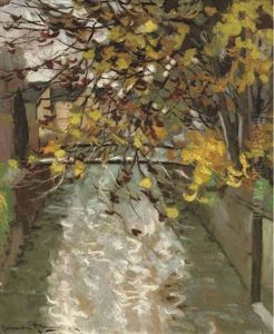 La Riviere En Automne by Alexandre Altmann