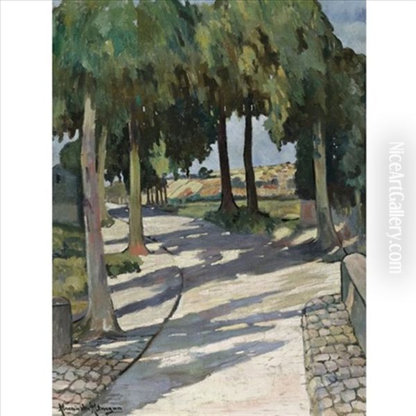 Summer, A Sunny Road - view 1