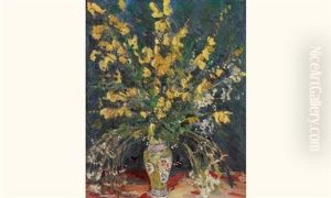 Nature Morte Au Bouquet De Fleurs