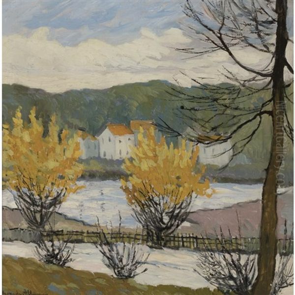 Les Arbres Jaunes - view 1