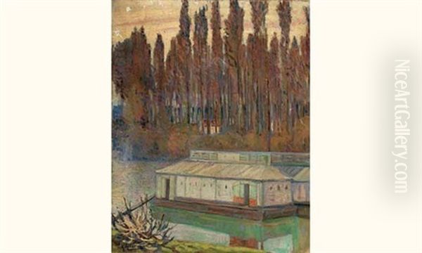 Moret-sur-loing, Le Bateau-lavoir - view 1