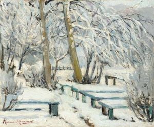 Winter Landscape by Alexandre Altmann