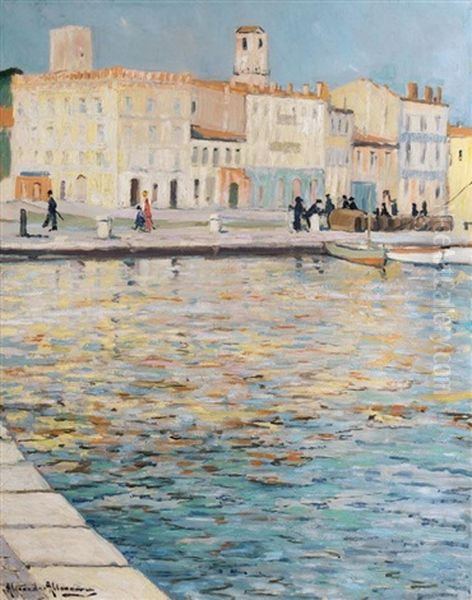 The Harbour Of Saint Tropez - view 1