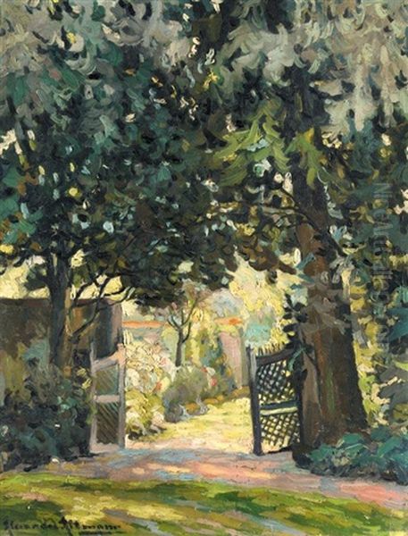 A French Garden - view 1