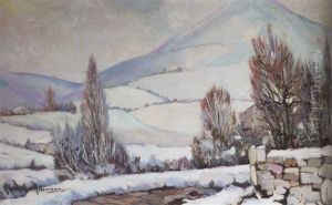 Snowy Landscape by Alexandre Altmann