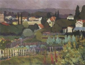 Landscape In The South Of France by Alexandre Altmann